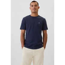 Gap V-frch Everyday Soft Erkek Tişört Lacivert