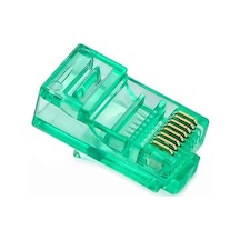 Pm-22703 Rj45 Cat6 8p/8c Yeşil Soket 100 Lü Paket