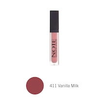 Cosmetics Mattemoist Lipgloss 411 Vanilla Milk Yarı Mat Saten Bitişli Likit Ruj - Nude Genel