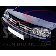 S-Dizayn  Volkswagen Golf 4 Krom Ön Panjur 4 Prç 1998-2004