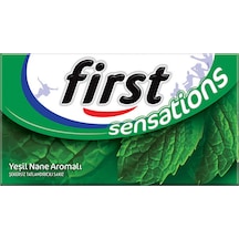 First Sensations Yeşil Nane Aromalı Sakız 27 G
