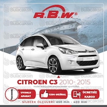 RBW Citroen C3 2010 - 2015 Ön Muz Silecek Takım
