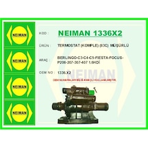 Bescher Termostat Komple 83c Müşürlü Berlıngo-c3-c4-c5-fıesta-focus-p206-207-307-407 1.6hdi Neıman 1336x2 1336.x2