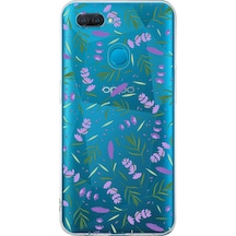 Oppo A5s İle Uyumlu 1mm Slim Fit Water Color 3 Baskılı Şeffaf Kılıf Şeffaf