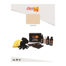 Derby Açık Bej Oto Torpido Plastik Trim Aksam Boyama 4 Lü Set