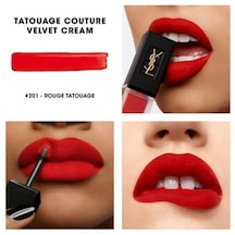 Yves Saint Laurent Tatouage Couture Velvet Cream Ruj 201 Rouge Tatouage