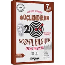 Ankara Yayıncılık 7. Sınıf Sosyal Bilgiler Güçlendiren 20 Deneme