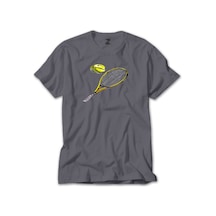 Tennis Rackets Classic Gri Tişört Gri