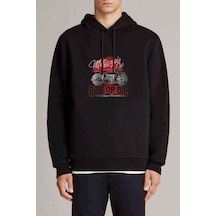 American Motorsiklet Club Ride Or Die Baskılı Siyah Erkek Sweat