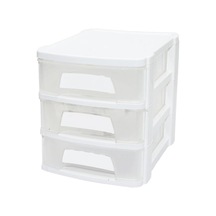 Tonton - No:1 Çekmece 3 Katlı 21.5x16.5x18.5 Cm - Siyah Veya Beyaz Renk Gönderilir Bx40 Diğer