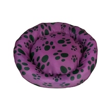 Bio Sand Pati Desenli Simit Kedi Köpek Yatağı 50 CM
