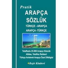 Pratik Türkçe-Arapça - Arapça-Türkçe Sözlük