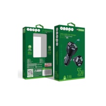 3.4a Type-c Pd Ve Çift Usb Girişli Turbo Hızlı Araç Şarjı 55w -