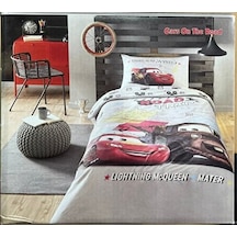 Özdilek Cars On The Road Tek Kişilik Disney Lisanslı Lastikli Fitted Çarşaf Çocuk Nevresim Takımı