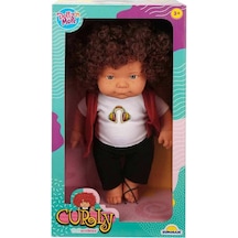30151 , Curly Kıvırcık Saçlı Bebek 35 Cm