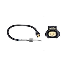 Hella 6pt010376381 Egzoz Sıcaklık Sensörü Kat. Öncesi Mercedes W205 W212 C218 C253 A0009058904 -
