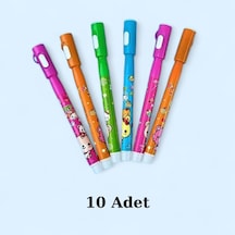 10 Adet Ayıcık Desenli Görünmez Kalem