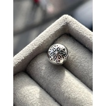 Kar Tanesi Klips Charm Asafaccessory Gümüş