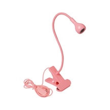 Ayrex Gaman Pembe 3w Uv Led Tırnak Kurutucu Ultraviyole Esnek Klipsli Masa Usb Jel Kurutma Klipsli Masa Lambası