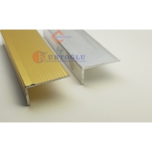 Alüminyum Köşe Profil Merdiven 2.3CM x 4.8CM Parlak Sarı 3 M