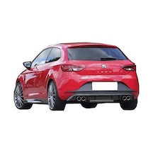 Seat Leon MK3 2013-2016FR Arka Tampon Ek Difüzör Plastk