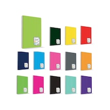 Çınar Colormaxi Spiralli Plastik Kapak A5 Kareli Defter 72 Yaprak Kareli