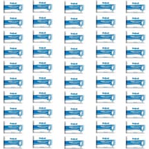 Burpak Hdpe İş Temizlik Tek Kullanımlık Şeffaf Eldiven / Büyük Boy / 100 Adetlik 50 Paket - Koli