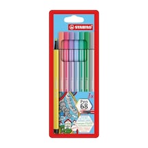Stabılo Pen 68 - Keçe Uçlu Boya Kalemi - 8'li Paket - Pastel Renkler 103 Ivory