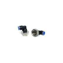 Mgk 1/8 " - 4 Dişi Döner Dirsek Bağlantı Nipel 10 Adet