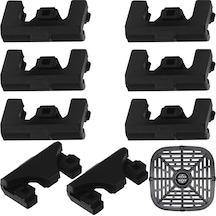 Instant Vortex 6qt Hava Fritözü Yedek Izgara Tepsisi Koruyucusu İçin Siyah