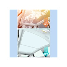 Red Lion Parts Tesla Juniper Uyumlu Kristal Buz İpeği Tavan Güneşliği Sarkma Yapmayan Ice-crystal Split Sunshade