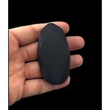 Kumlu Siyah Elmas Kesim Pürmüzlü Gazlı Çakmak 109397