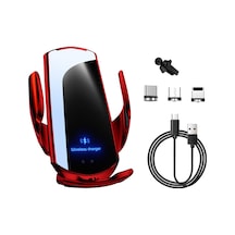 Mufunye Q3 Araç Üstü Manyetik Mobil Kablosuz Şarj Cihazı, 15w Araç Elektrikli Kablosuz Şarj Cihazı Tutucu,