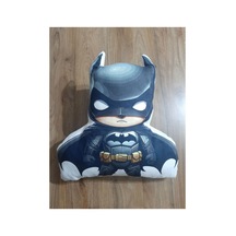 Batman Desen Şekilli Tasarım Karakter Yastık Sıyah