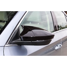 Skoda Superb Yarasa Ayna Kapak - Batman Ayna Kapağı Parlak Siyah