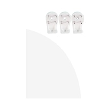 Suntek Asılı Köşe Raf Duvar Depolama Tutucu Hafif 15cm-beyaz Diğer