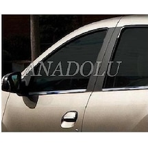 Renault Clio 4 Symbol Krom Cam Çıtası 4 Parça 2013 Üzeri N11.7310