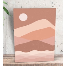 Bk Gift Sun Rise Tasarımlı Dekoratif Mini Kanvas Tablo 15X20Cm-1 (551115840)
