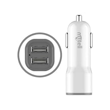 Araç Şarjı My-a5 Usb Başlık 2 Usb'li 2100 Mah, Beyaz Araç Şarjı My-a5 Usb Başlık 2 Usb'li 2100 Mah, Beyaz