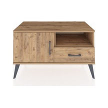 Hyperion Şifonyer 2 Raflı Tek Çekmeceli Tek Kapaklı 88x44x48 Çam-çam Çam