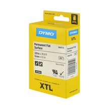 Xtl, Sabit Polyester Düz Yüzey 9 Mm X 9,1 Mt , Beyaz/siyah - 1868736