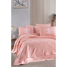 Color Pike Takımı Çift Kişilik Pure Pudra