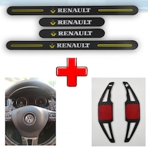 Renault Symbol Orta Uyumlu Carbon Kapı Eşiği + F1 Kulakçık (550932841)