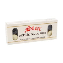 Star Oyuncak Tavla Pulu Akrilik Orta No:3 1026311