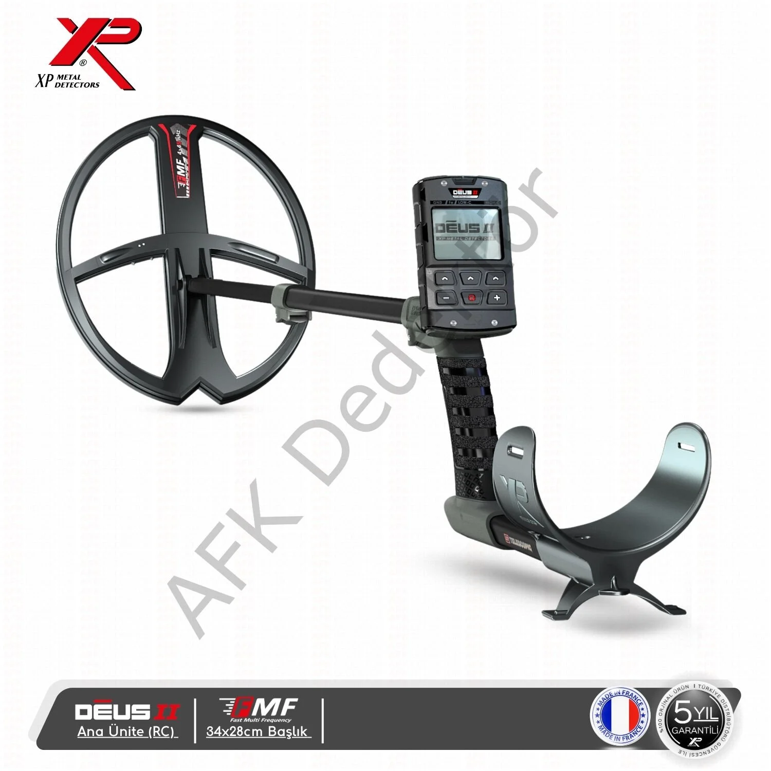 Xp Deus 2 Rc Metal Dedektörü 34x28 Cm Fmf Başlık Derin Arama