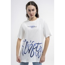 Loft Oversize Fit Kadın Tişört Lf2035322 Beyaz