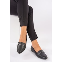 Fox Shoes Siyah Kadın Babet G290010011 Siyah
