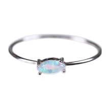 Kuyumcudukkani Markiz Opal Taşlı Elişi Trend Yüzük-10387-w-w Beyaz