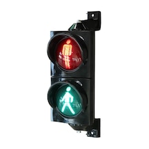 100 mm Ledli Yaya Figürlü Sinyal Verici, Trafik Lambası-2982 - 220 VAC
