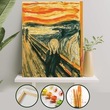 Sayılarla Boyama Tuval Seti 40X50 Cm - Çığlık